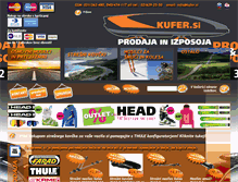 Tablet Screenshot of kufer.si